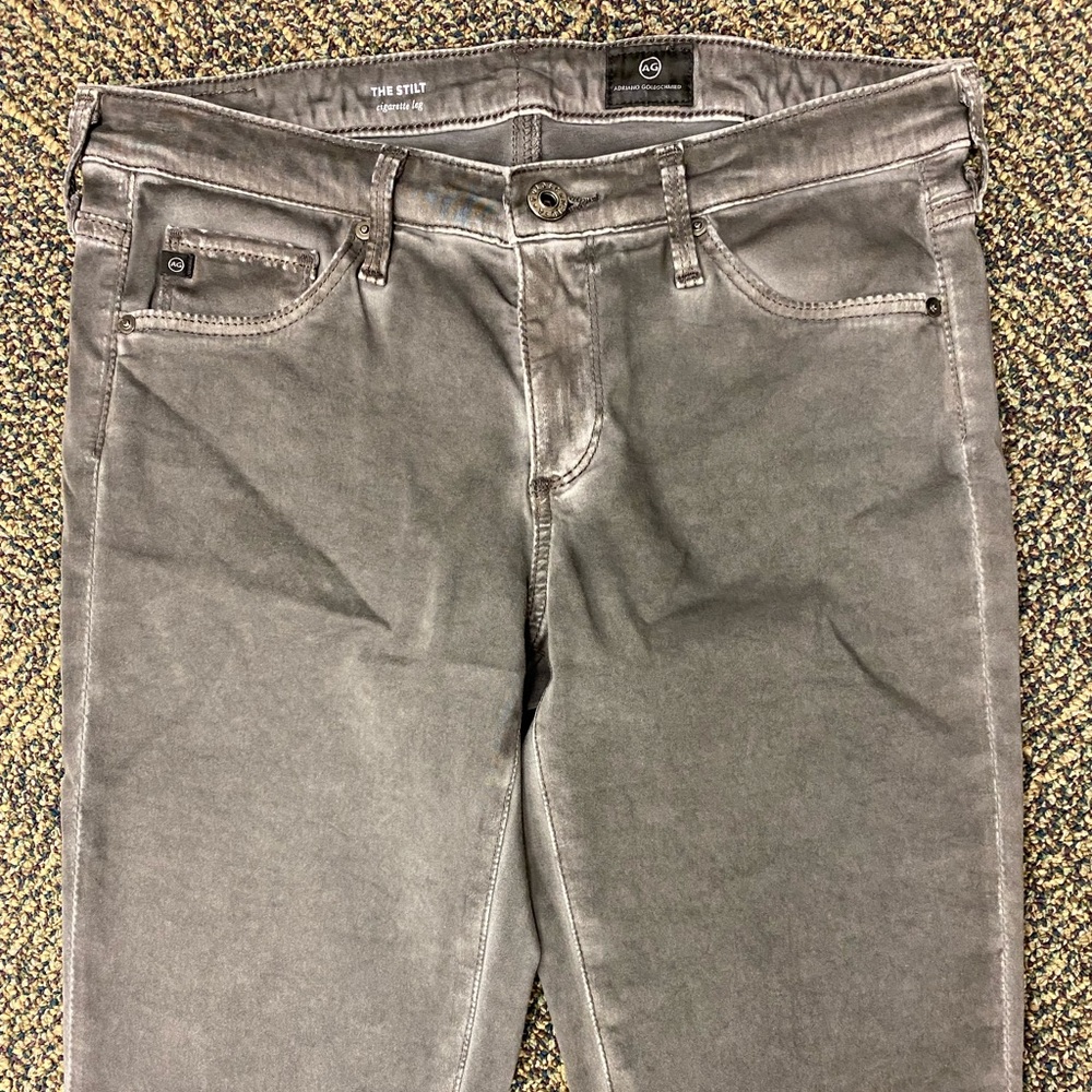 AG Adriano Goldschmied Charcoal Skinny Jeans